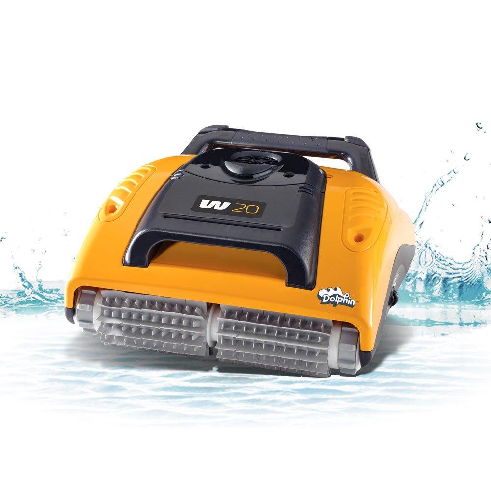 Dolphin  Wave W20 Commercial Shallow Water Robotic Pool Cleaner with Caddy