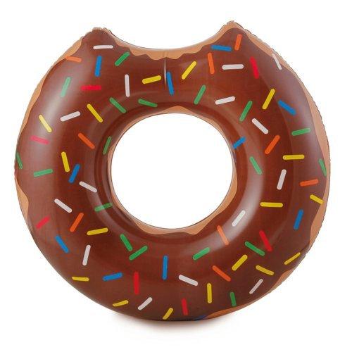 Donut Gigantic Pool Float Chocolate