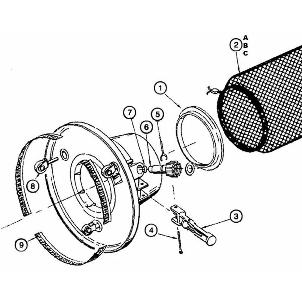 Pentair Leaf Eater: Model 185 Vacuum & Leaf Trap Parts