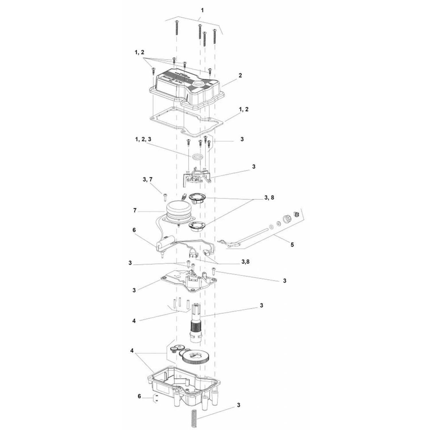 Jandy Ball  Diverter Valves Valve Actuator