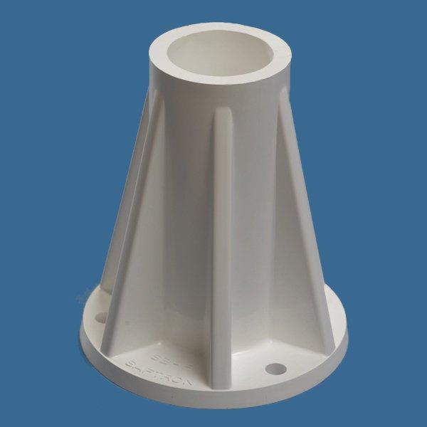 Saftron  Surface Mount Volleyball Kit Gray
