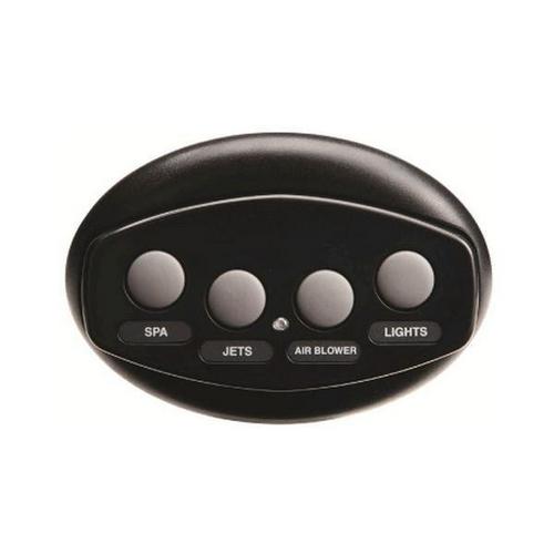 Pentair - iS4 50' Spa-Side Remote Control, Black
