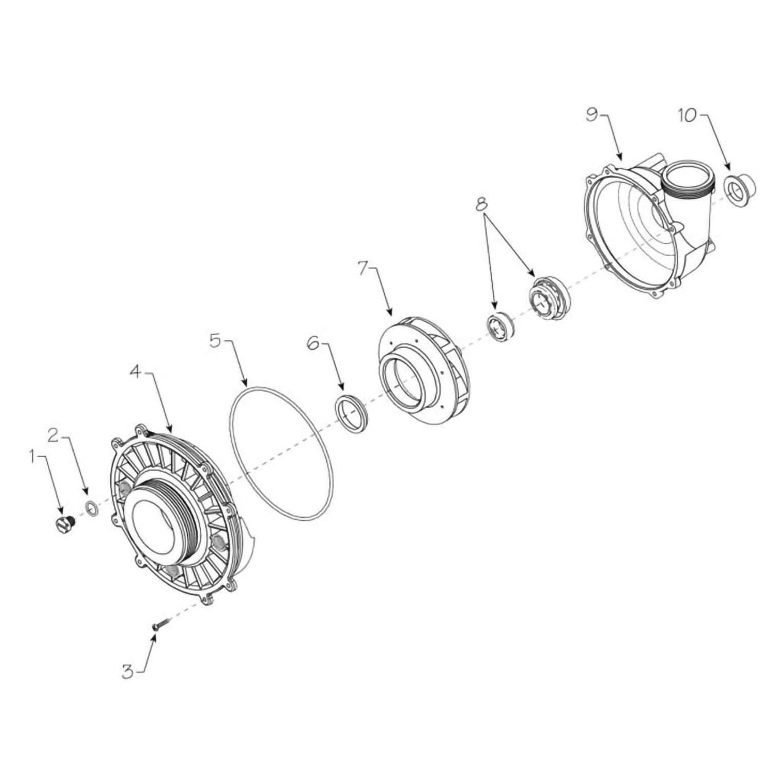 Waterway Executive Pump Wet Ends