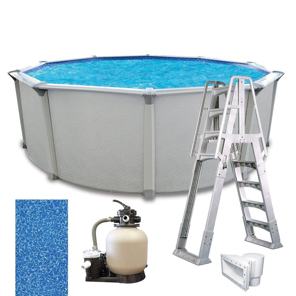 Resort Premium 21 x 54 Round Above Ground Pool Package