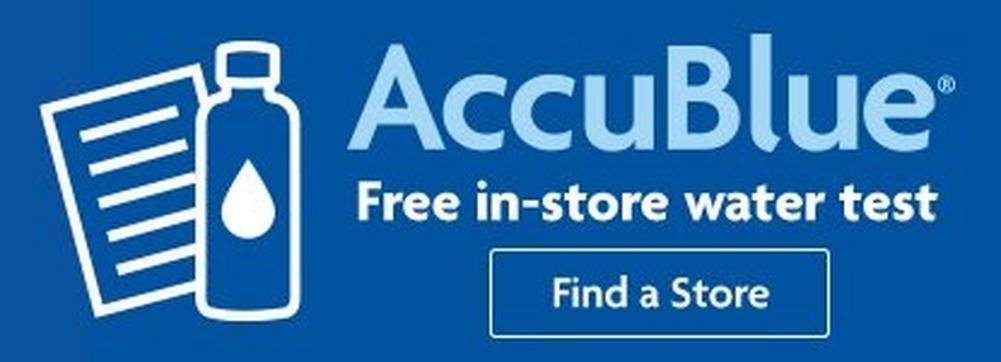 AccuBlue Free In-Store Water Test