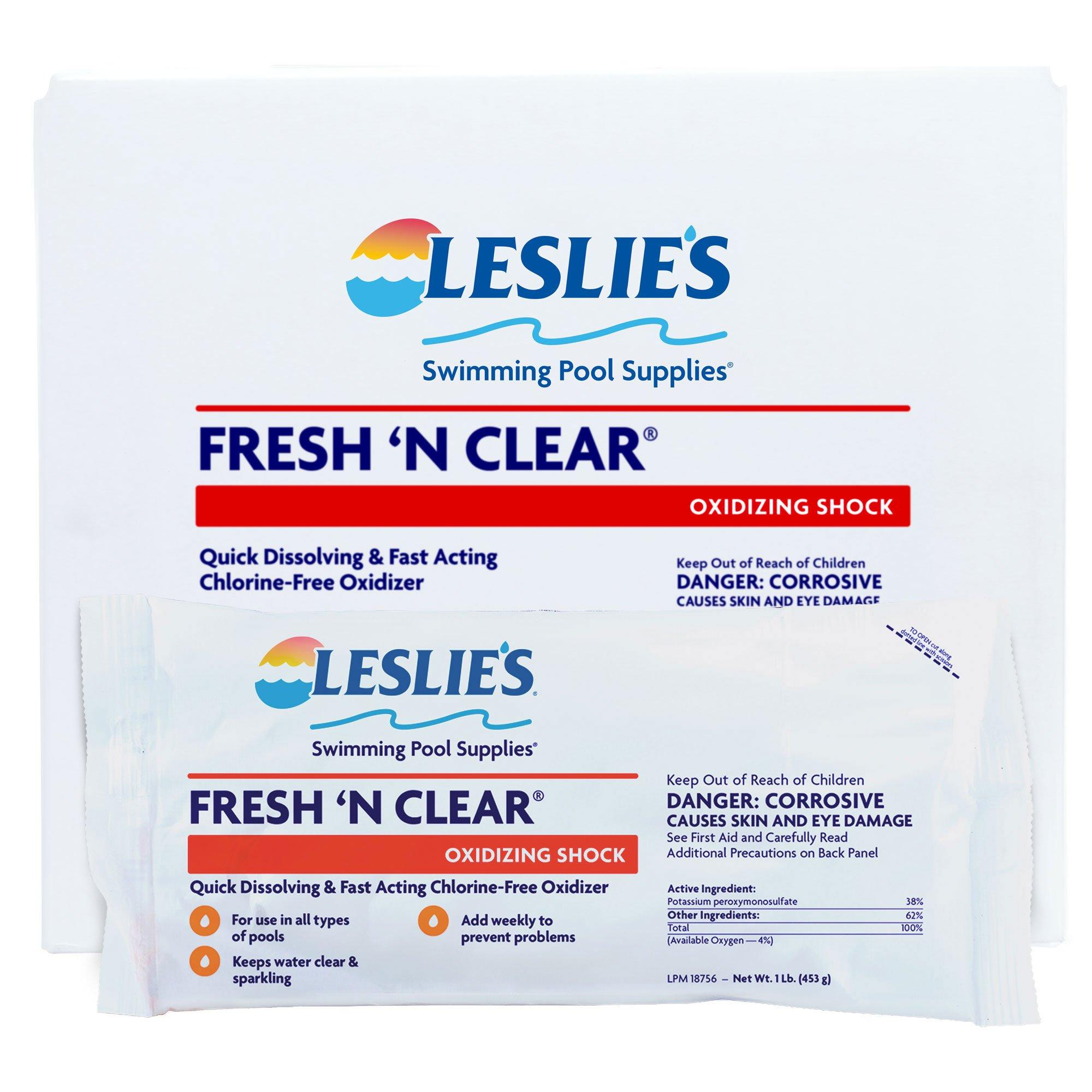 Leslie's Fresh 'N Clear oxidizing pool shock