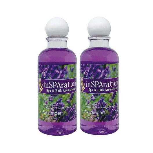inSPAration  Liquid Spa  Bath Aromatherapy Lavender 9 oz 2-for-1 Deal