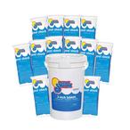 In The Swim  Sanitize  Shock Bundle  3 Inch Chlorine Tablets 50 lbs and Pool Shock 12 x 1 lb Bags