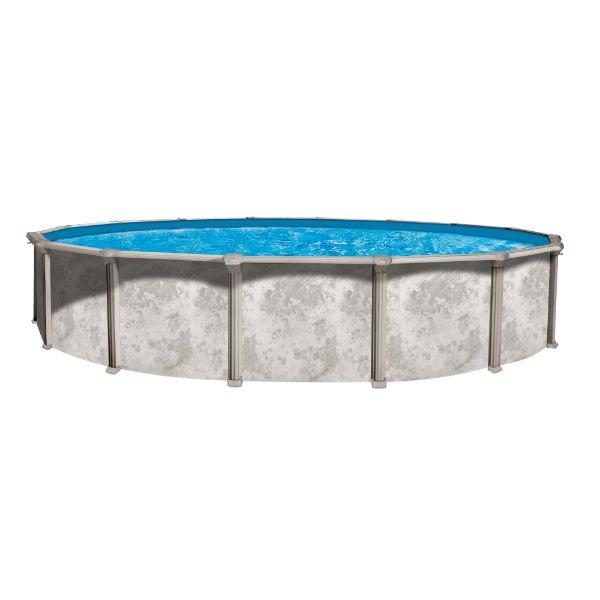 12 x 18 Oval Above Ground Pool With 52 Wall