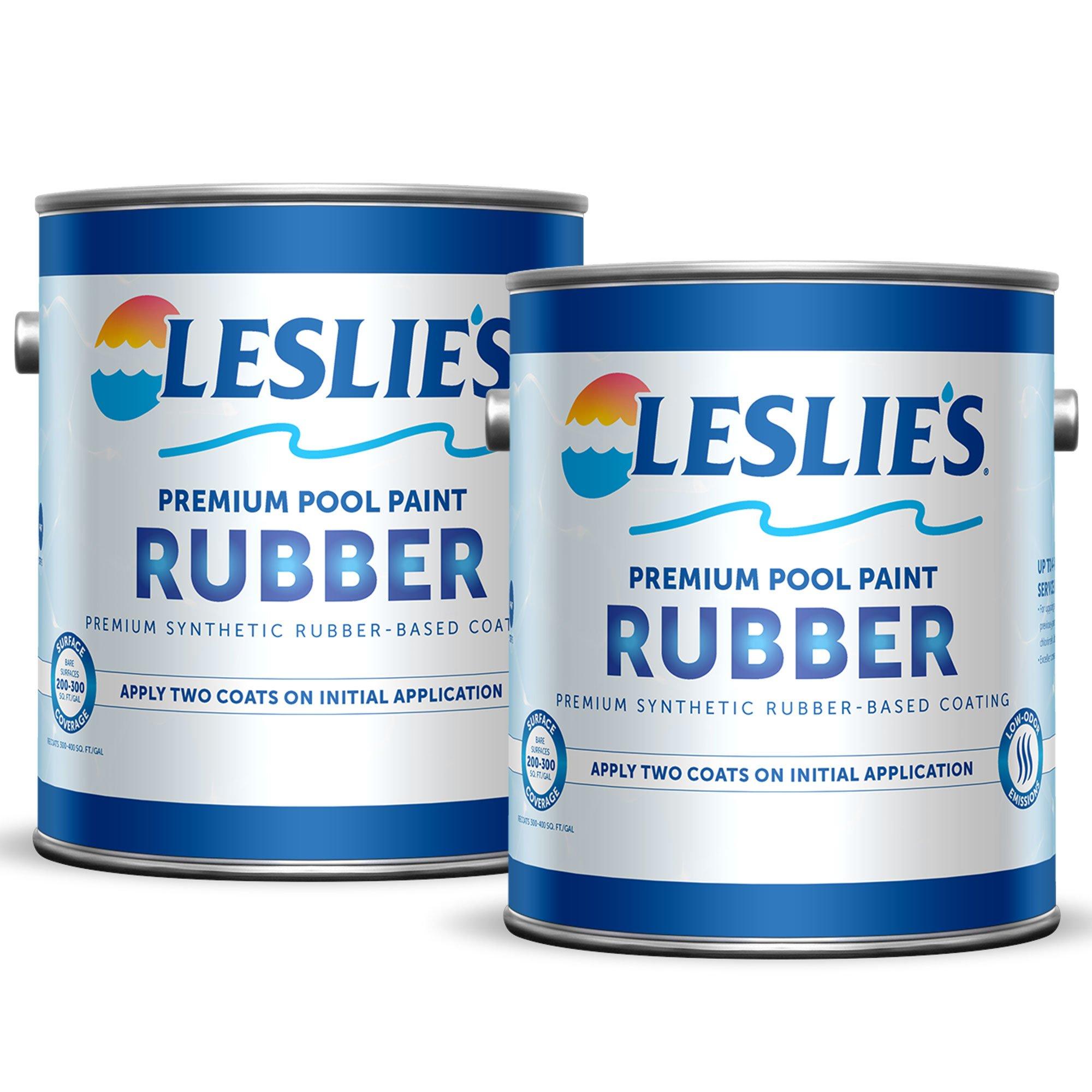 Premium Synthetic Rubber Pool Paint, 2 Gallons, Blue Heaven