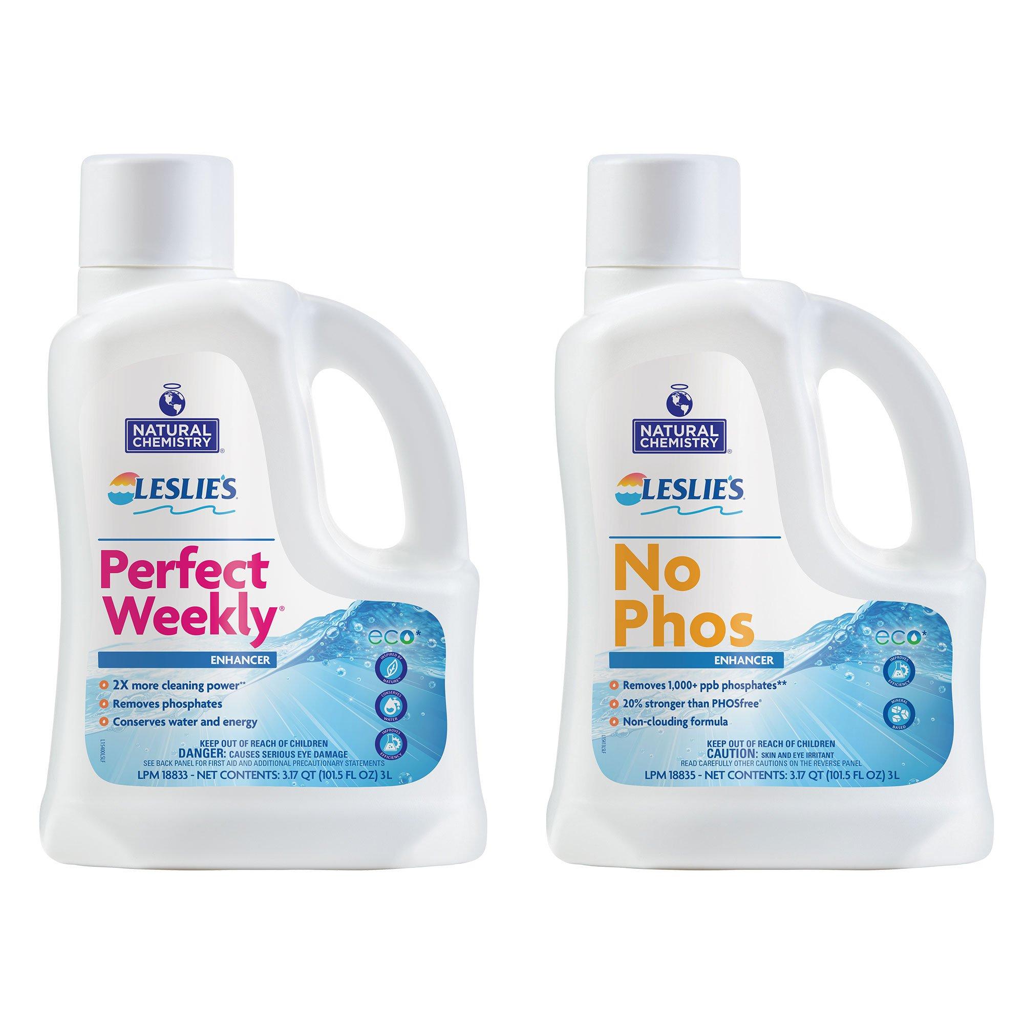 Leslie's  Perfect Weekly 3L  NoPHOS 3L Phosphate Remover Bundle