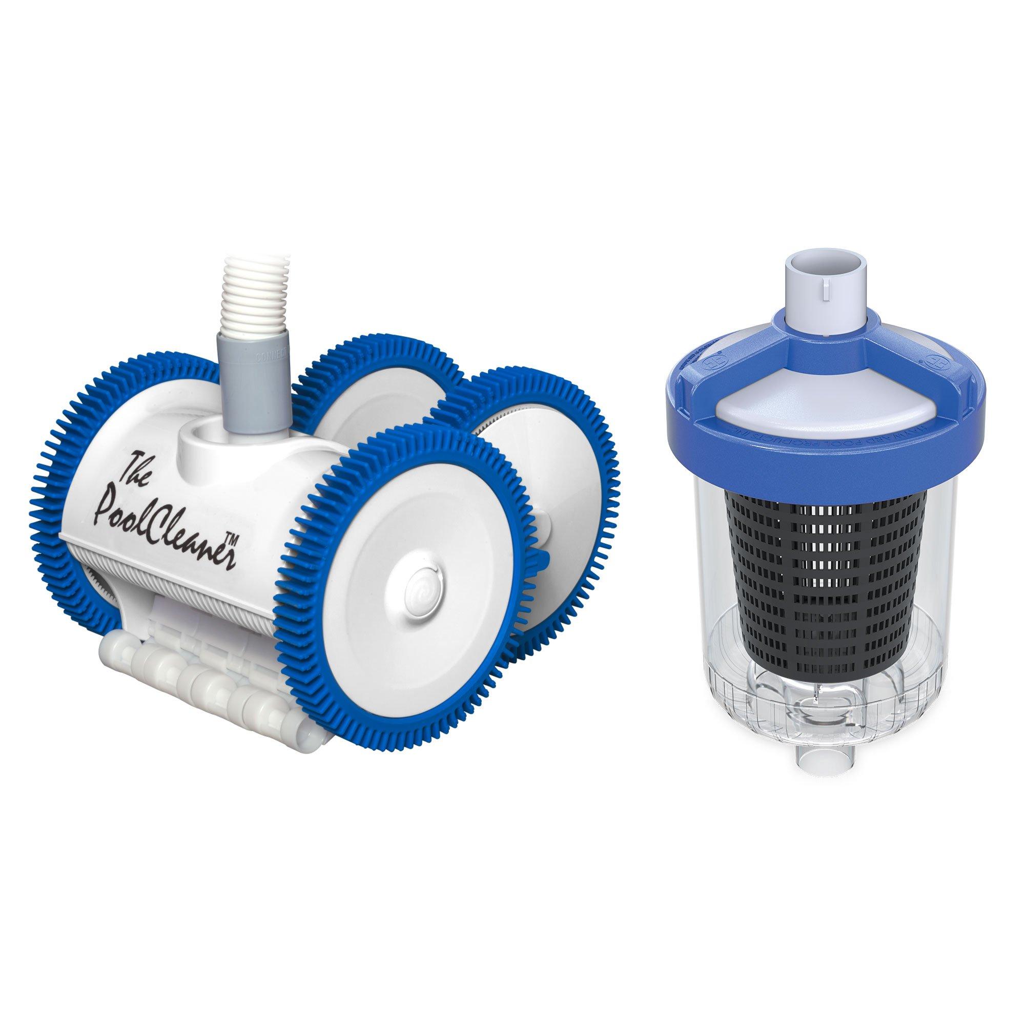 Hayward  The PoolCleaner 4-Wheel Suction Cleaner and Standard Leaf Canister Bundle