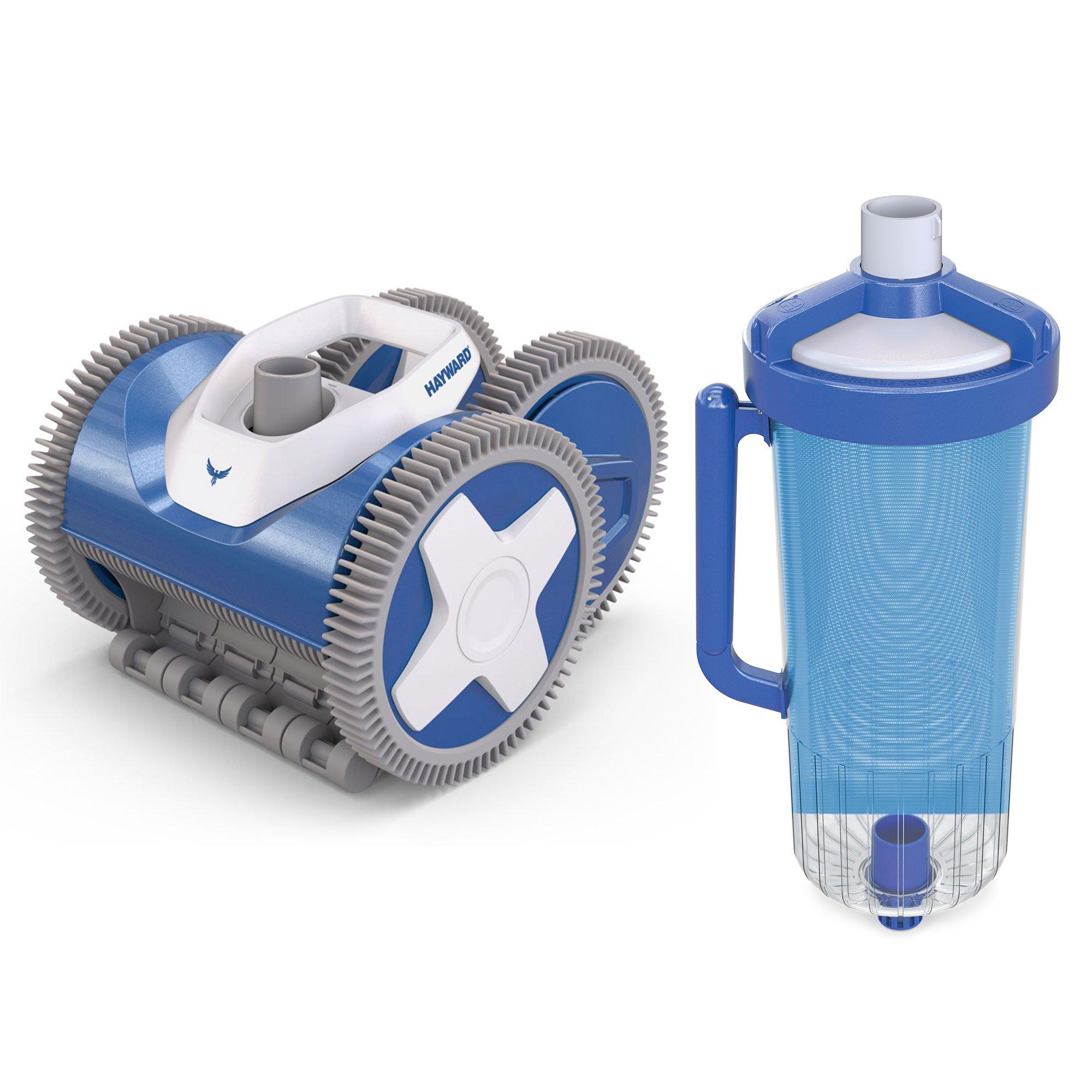 Hayward  Phoenix 4-Wheel Suction Cleaner and Large Leaf Canister Bundle