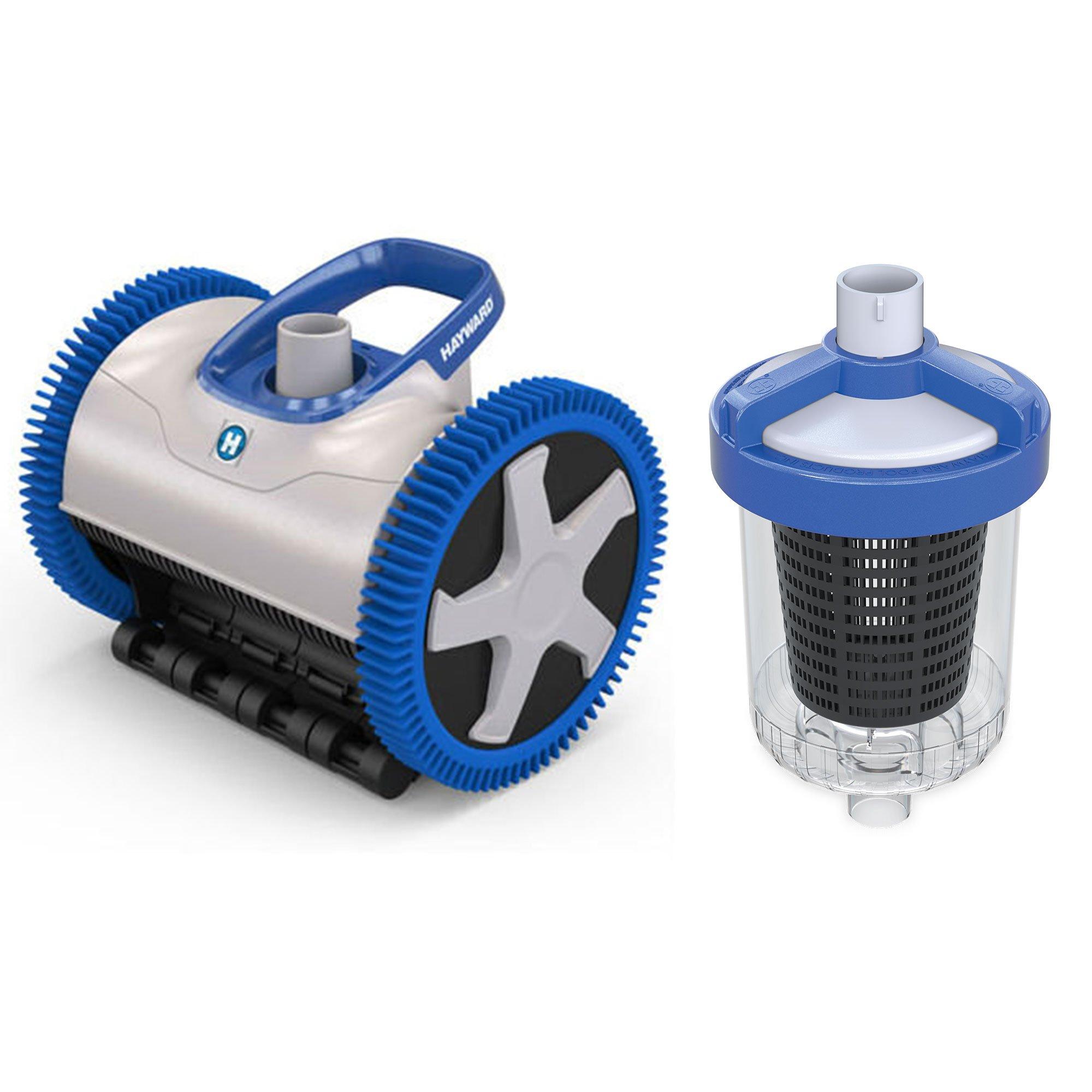 Hayward  Aquanaut 2-Wheel Suction Cleaner and Standard Leaf Canister Bundle
