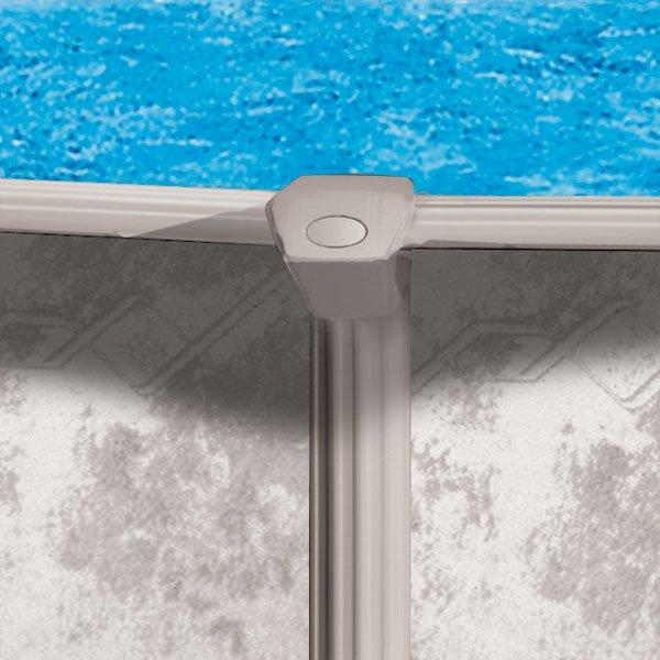 12' Round Above Ground Pool with 52