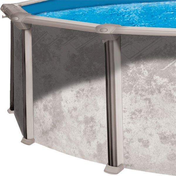 12' Round Above Ground Pool with 52