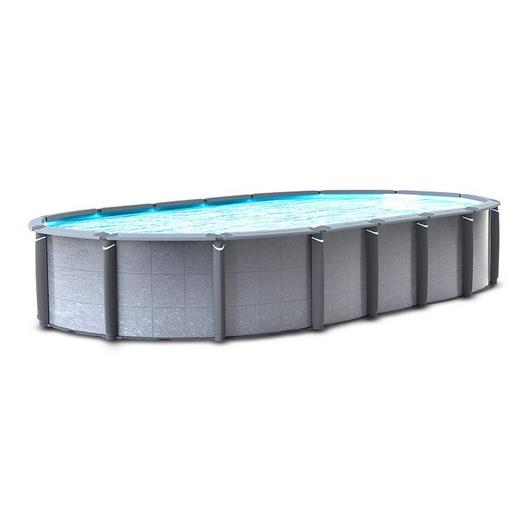 Edge 18'x33 Oval Above Ground Pool Wall and Skimmer