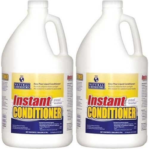 Instant Pool Water Conditioner 1 Gallon, 2 Pack Leslie's Pool Supplies