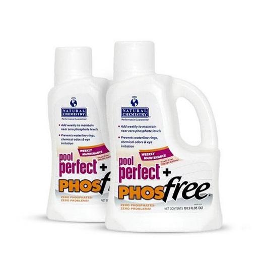 Pool Perfect  PHOSfree Phosphate Remover  Cleaner 3 Liter x 2-Pack