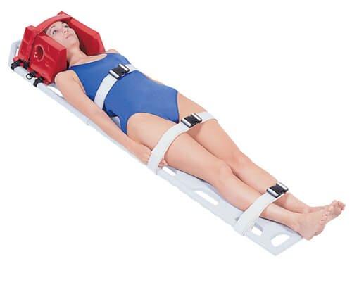 Deluxe Board with Head Immobilizer (pictured)