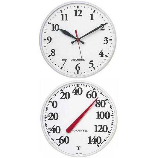 Clock/Thermometer Set