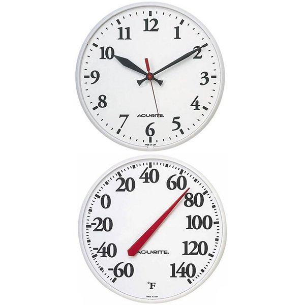 Clock/Thermometer Set