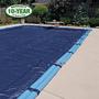Polar 16' x 32' Rectangle with Right Side Step Winter Pool Cover, 10 Year Warranty