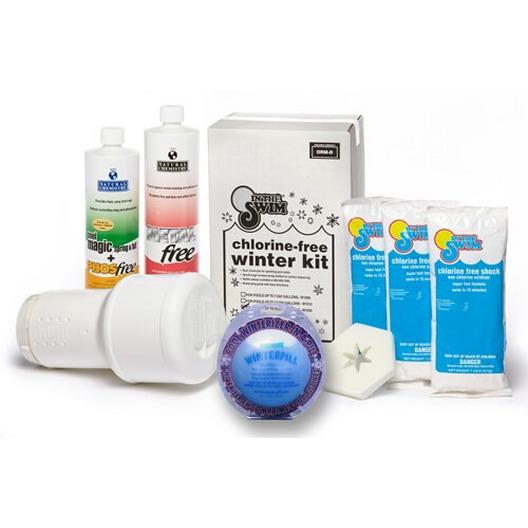 In The Swim  Ultimate Pool Closing Kit up to 35,000 Gallons with WinterPill Pool Winterizer Bundle