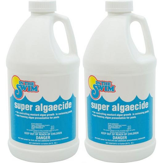 In The Swim  Super Algaecide 2x1/2 Gallon