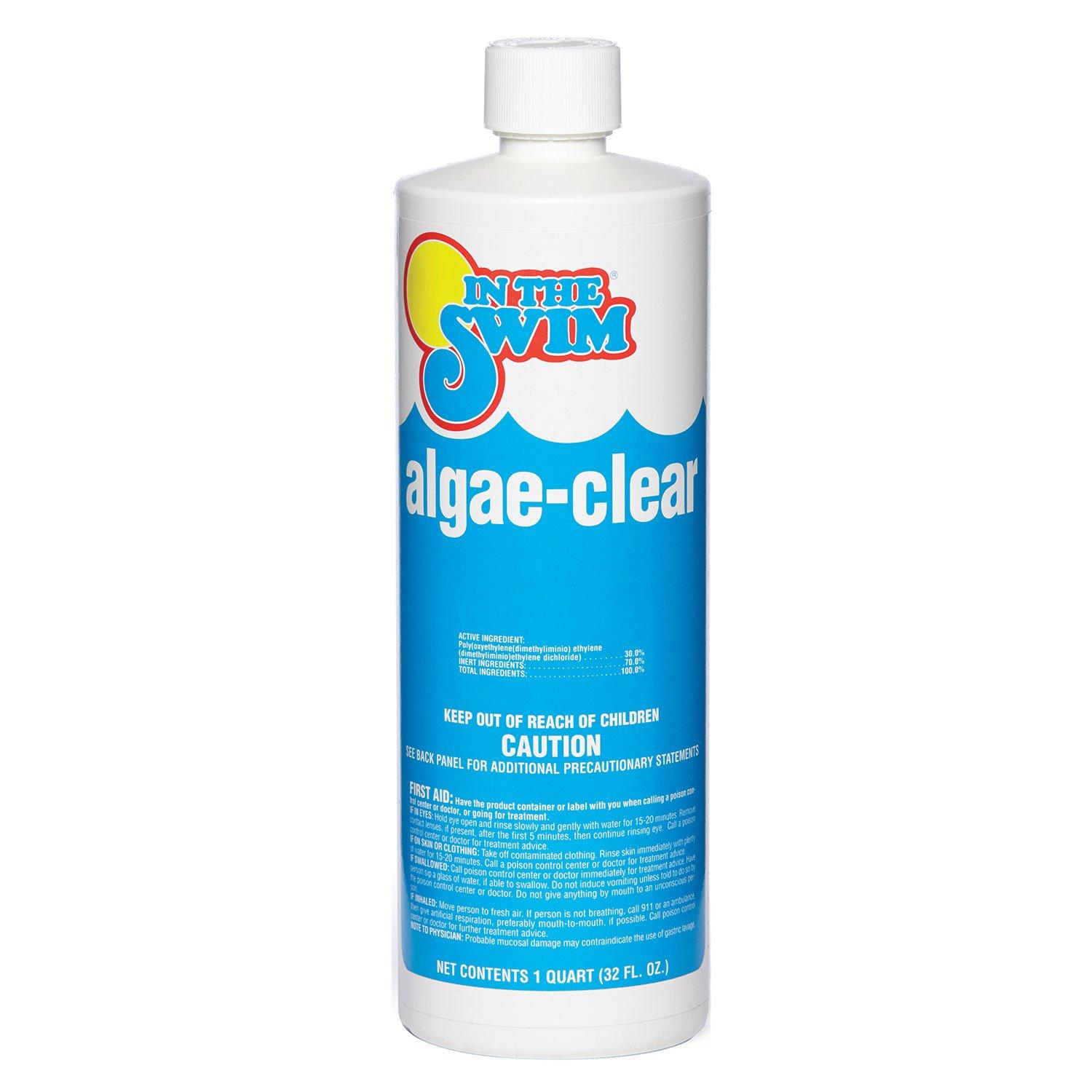 In The Swim  Algae-Clear Algaecide  Clarifier 2 x 1/2 gallons