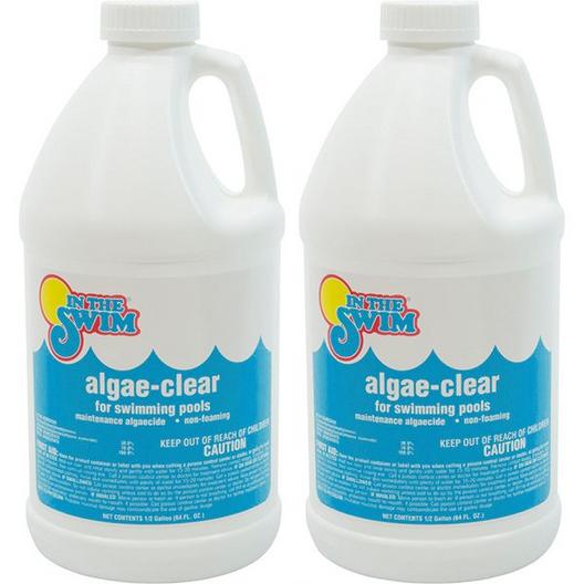 In The Swim  Algae-Clear Algaecide  Clarifier 2 x 1/2 gallons