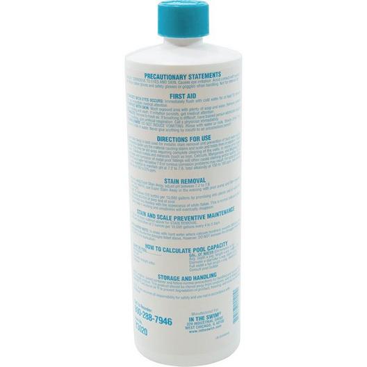 In The Swim  Super Stain Away for Swimming Pools 1 qt.