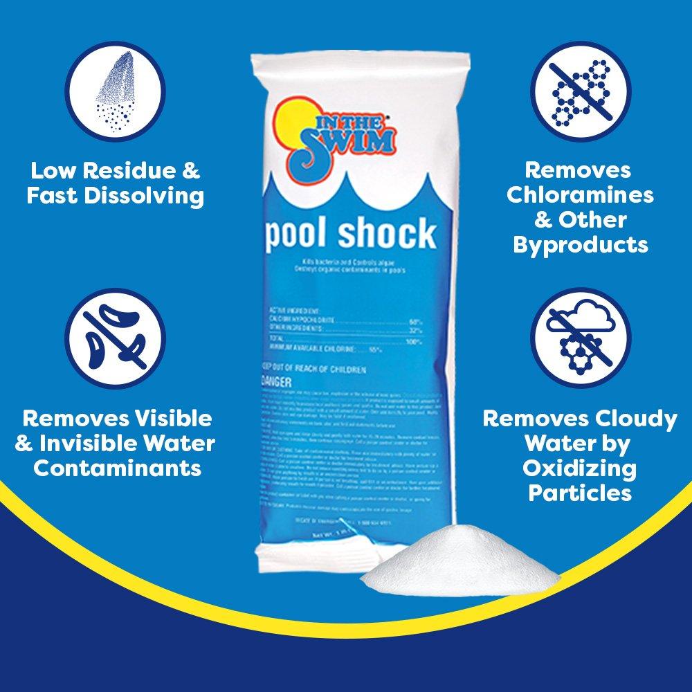 In The Swim  Pool Shock Treatment 1lb Bags  12 Pack