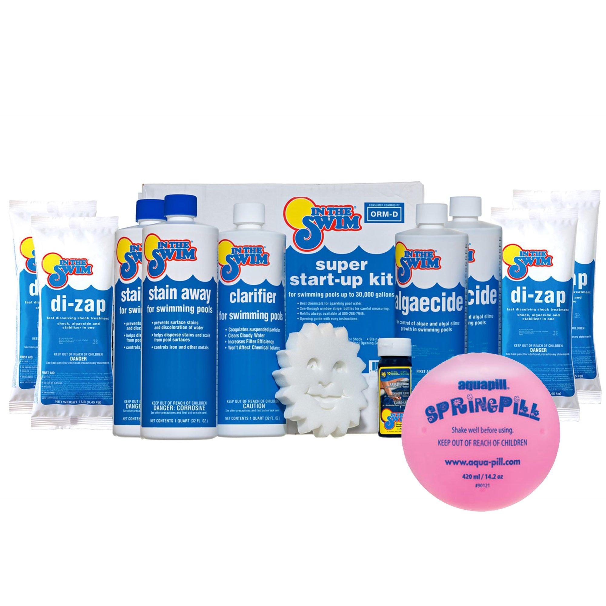 Deluxe Pool Opening Kit  Spring Pill  Up To 15,000 Gallons