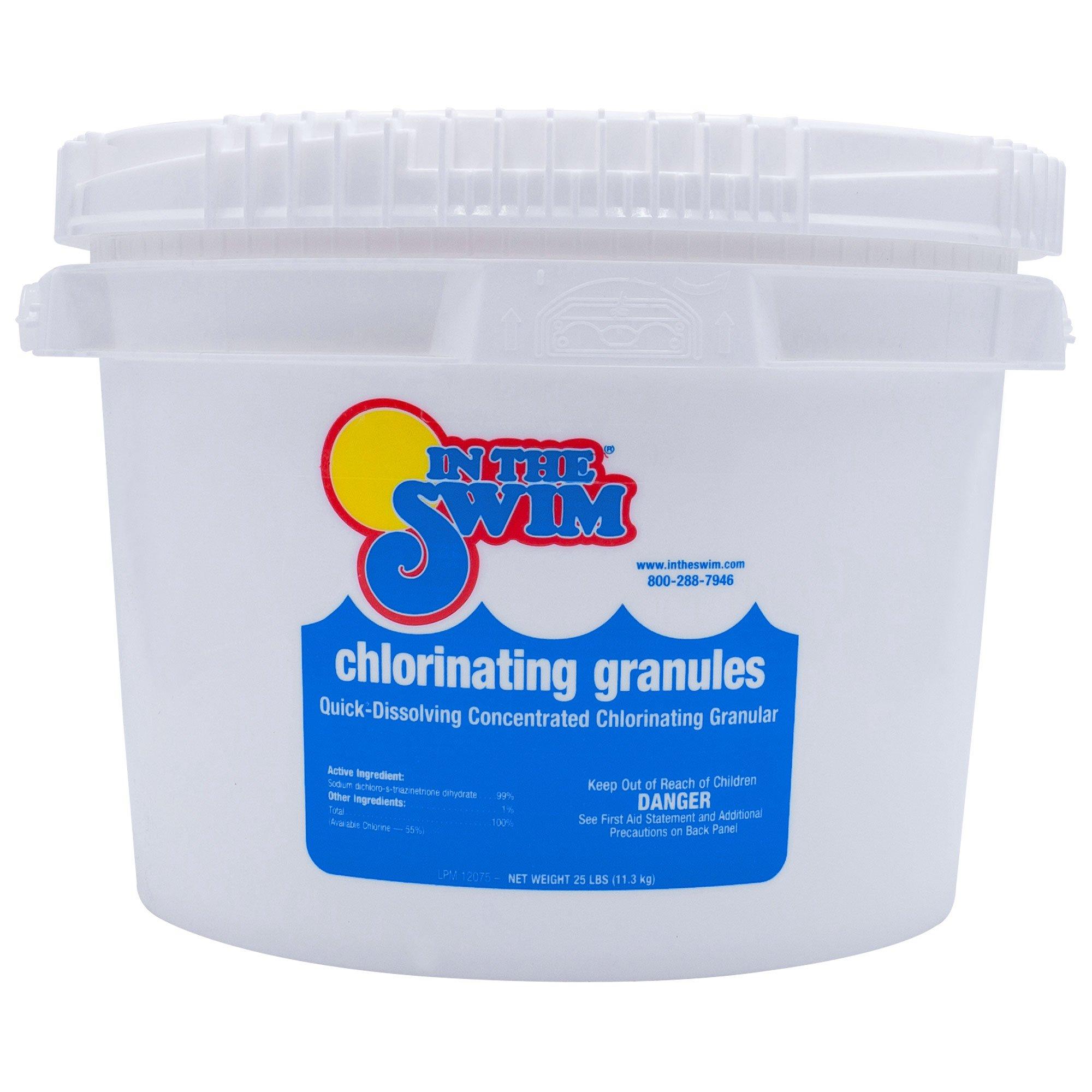 In The Swim 3 Inch Stabilized Chlorine Tablets for Sanitizing Swimming  Pools 