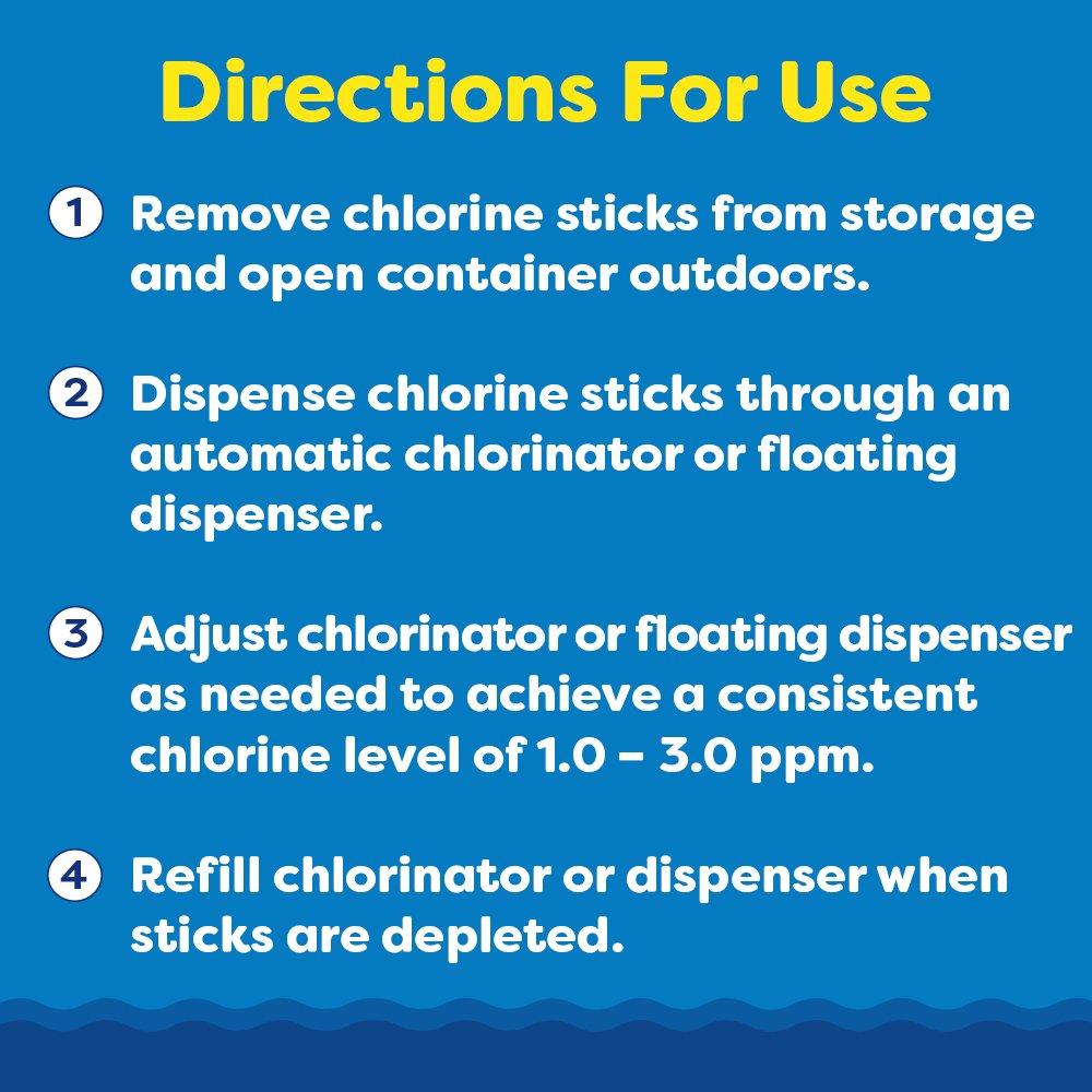 In The Swim  Chlorine Sticks 10 lbs.