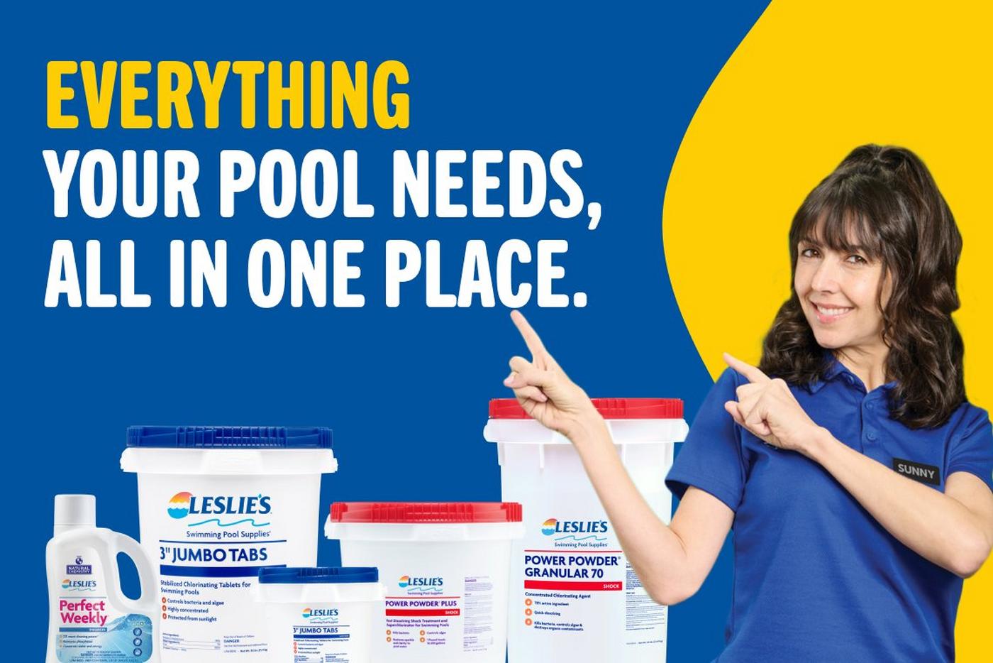 leslie's branded chemicals