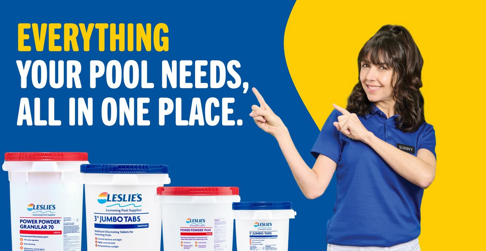 leslie's branded chemicals