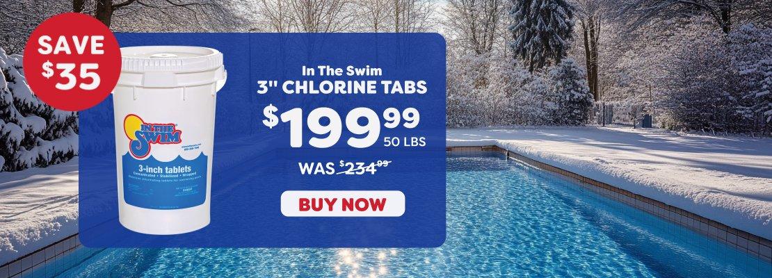 $199.99 50 lb. Chlorine Tabs