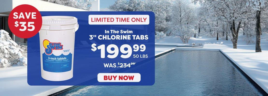 $199.99 50 lb. Chlorine Tabs