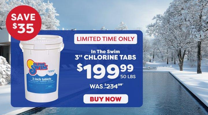 $199.99 50 lb. Chlorine Tabs