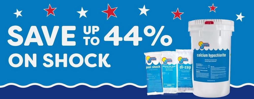 Save 44% on shock