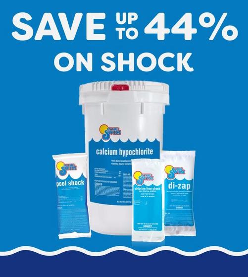 Save 44% on shock
