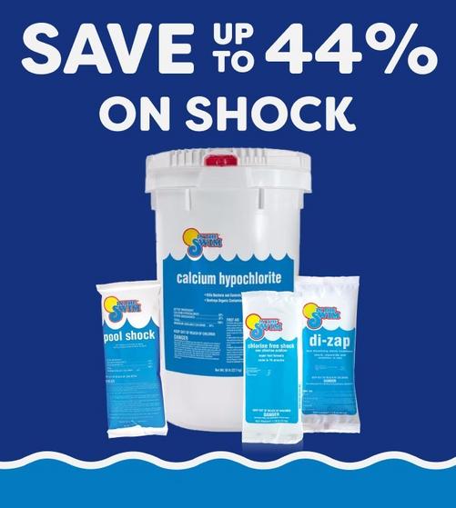 Save 44% on shock