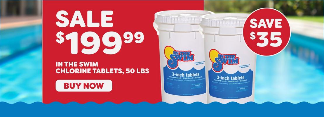 $199.99 50 lb. Chlorine Tabs