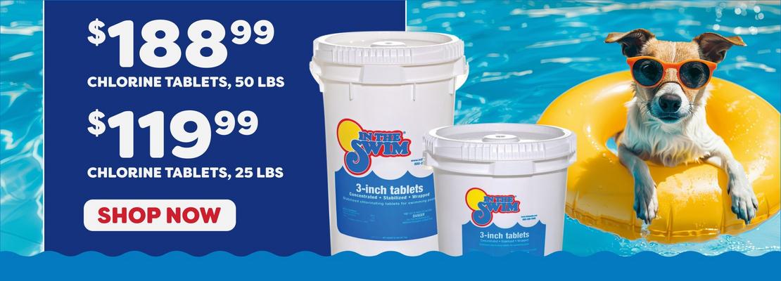 $199.99 50 lb. Chlorine Tabs