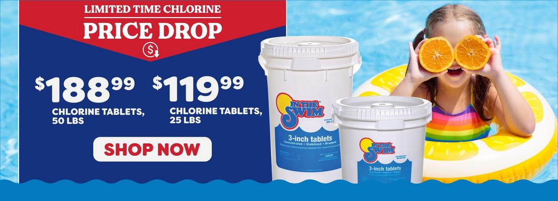 $199.99 50 lb. Chlorine Tabs