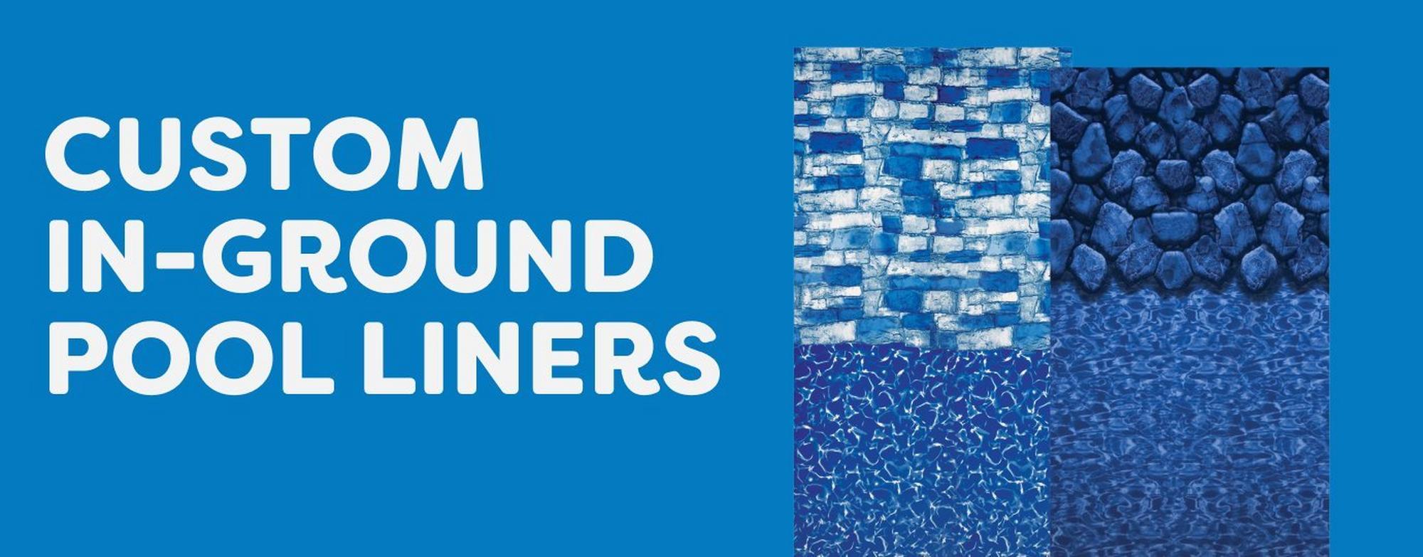Custom inground pool liners