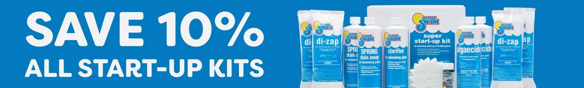 10% off pool opening kits