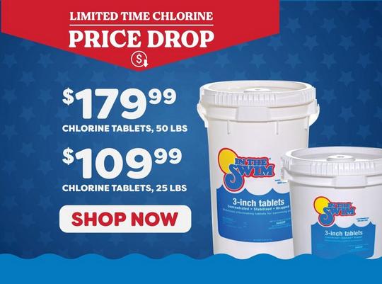 $199.99 50 lb. Chlorine Tabs